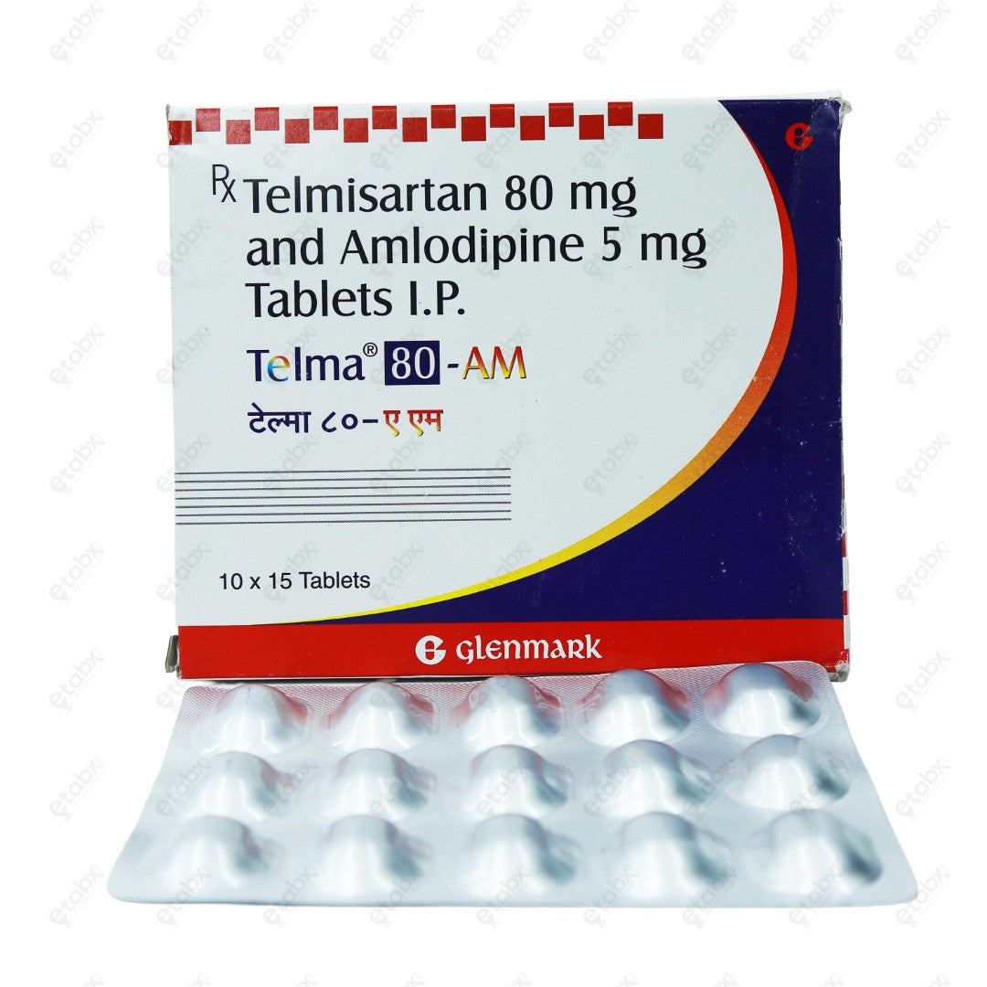 TELMA AM 80MG 15'S