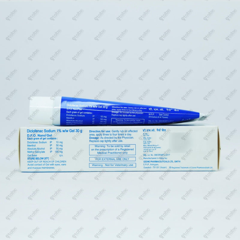 D.F.O Nano Gel 30gm