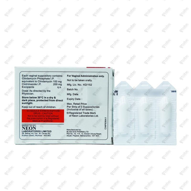 CANDREA Vaginal Suppository 3's