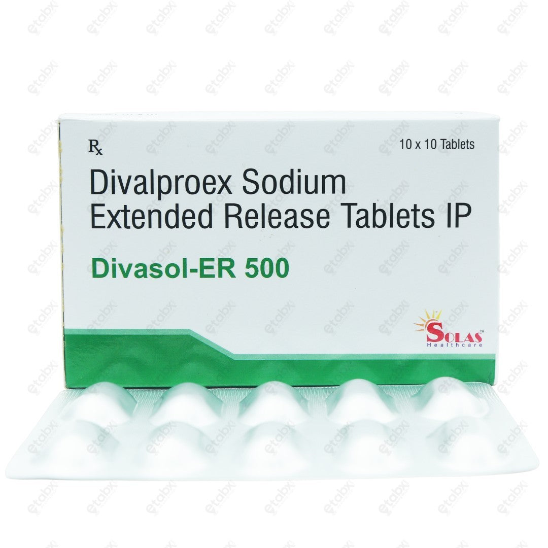 Divasol ER 500mg Tablet 10's