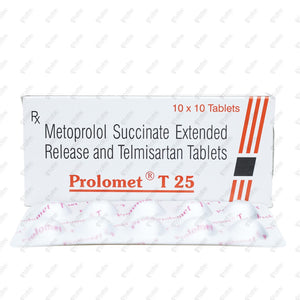 Prolomet T 25 Tablet 10's