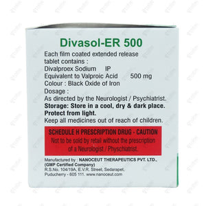 Divasol ER 500mg Tablet 10's