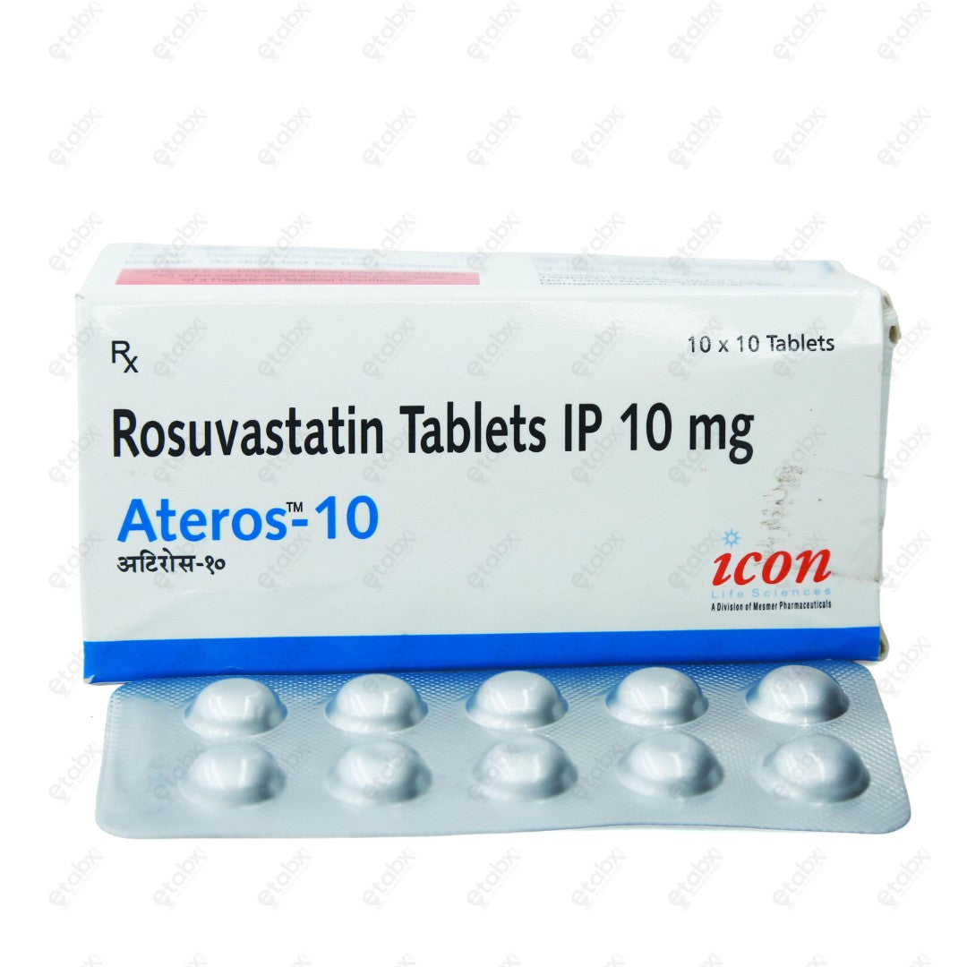 Ateros 10mg Tablet 10's