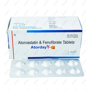 ATORDAY F Tablet 10's