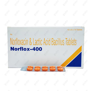 Norflox 400mg Tablet 10's