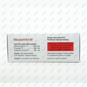 Neuromin M Tablet 10's