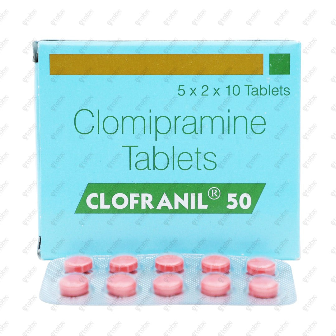 Clofranil 50 Tablet 10's