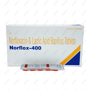 Norflox 400mg Tablet 10's