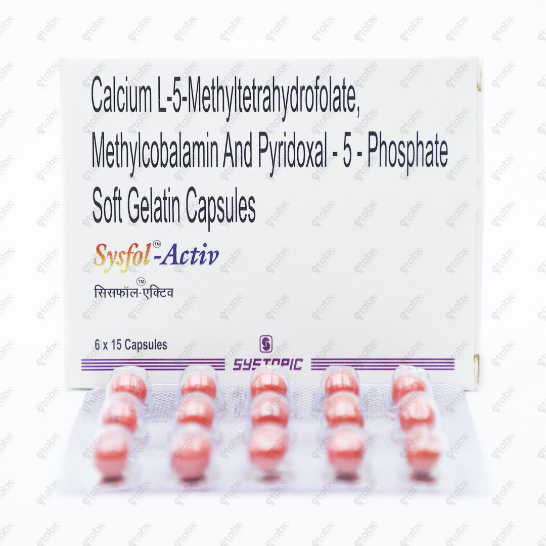 Sysfol Activ Capsules 15's