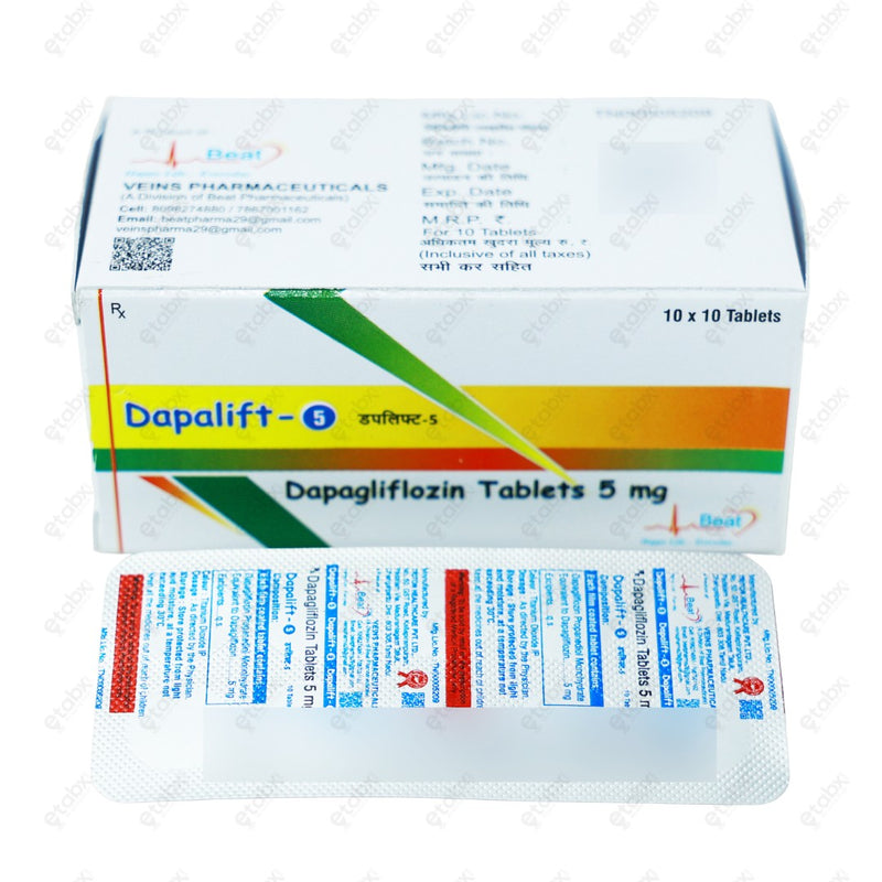 Dapalift 5mg Tablets 10's