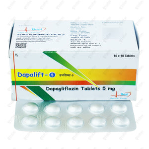 Dapalift 5mg Tablets 10's