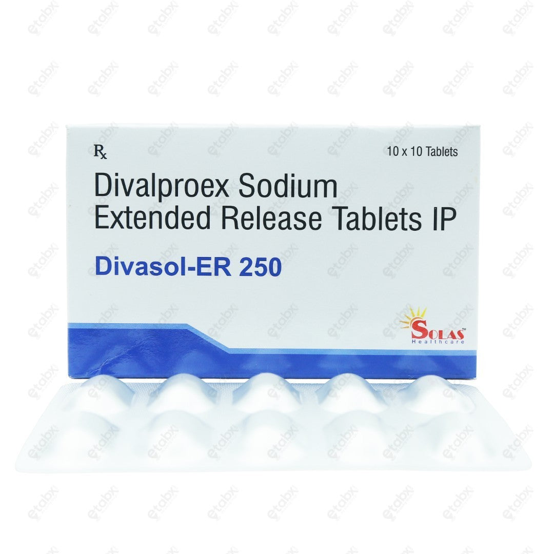 Divasol ER 250mg Tablet 10's