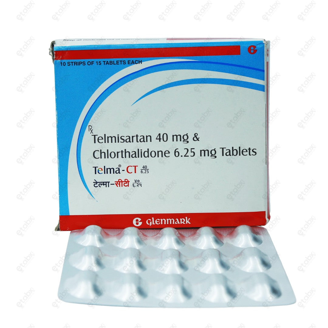 TELMA CT 40/6.25mg Tablets (15's)