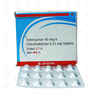 TELMA CT 40/6.25mg Tablets (15's)