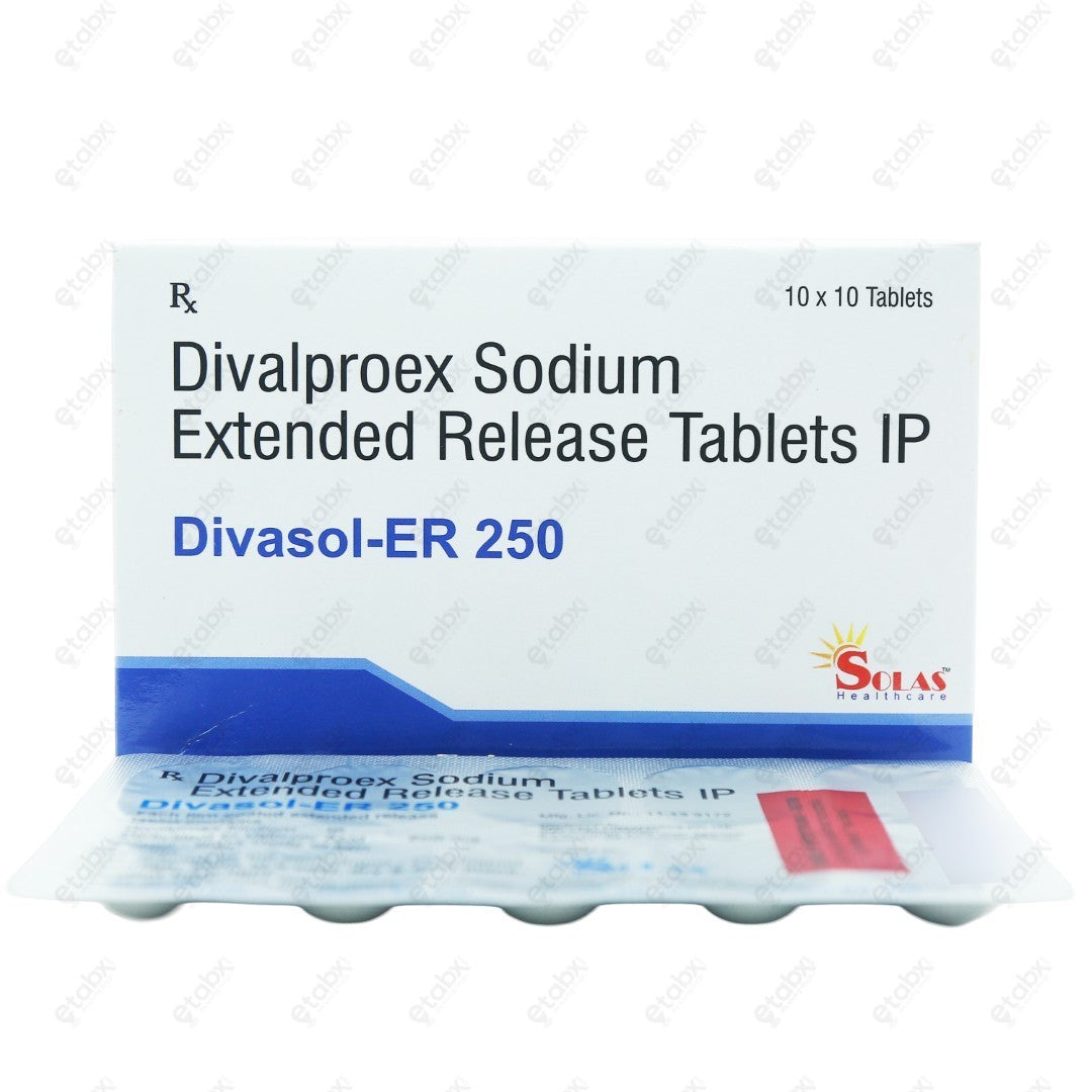 Divasol ER 250mg Tablet 10's