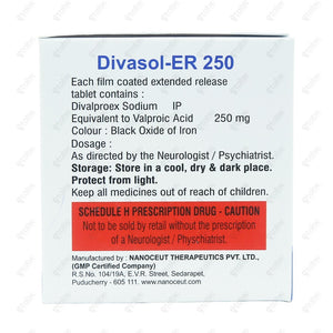 Divasol ER 250mg Tablet 10's