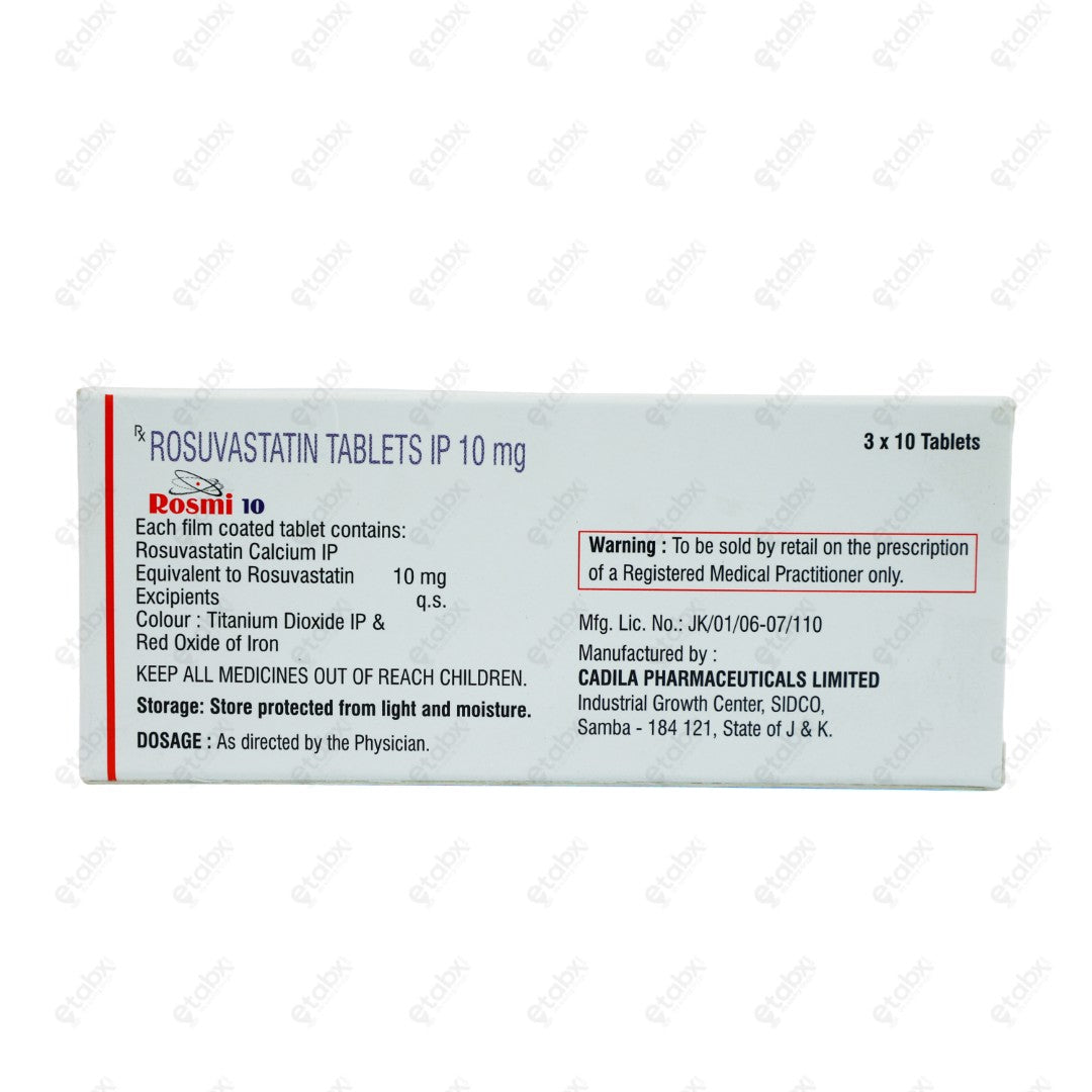 Rosmi 10MG Tablet 10's