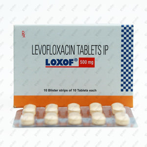 Loxof 500mg Tablet 10's