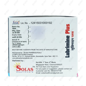 Lubrimine Plus Tablets 10's