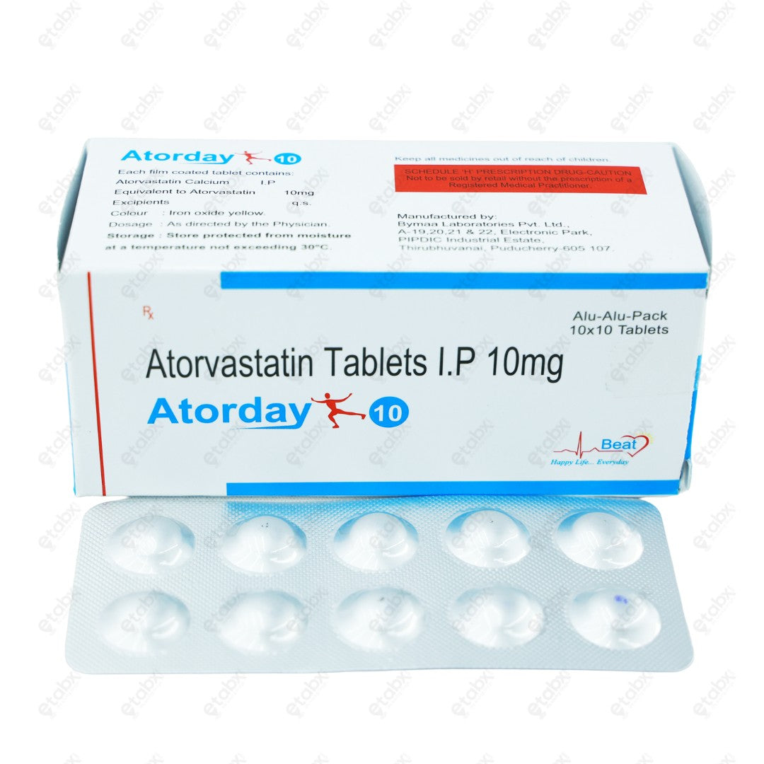 ATORDAY 10mg Tablet 15's