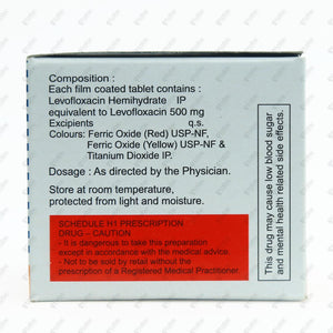 Loxof 500mg Tablet 10's