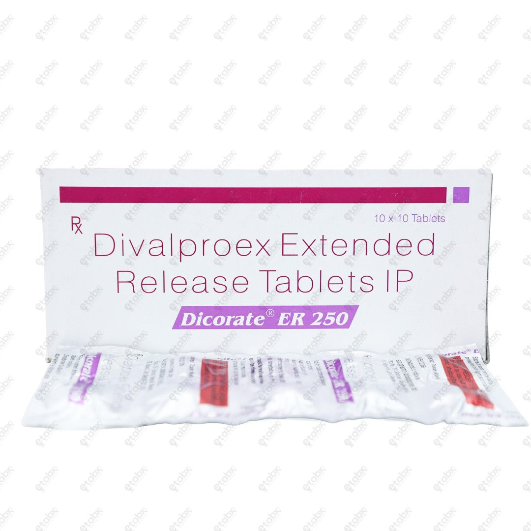 Dicorate ER 250 Tablet 10's