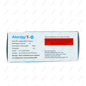 ATORDAY 10mg Tablet 15's
