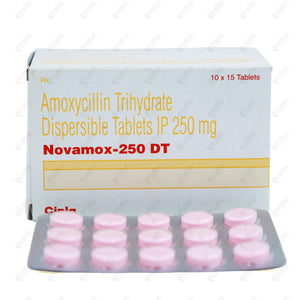 Novamox 250 DT Tablet 15's
