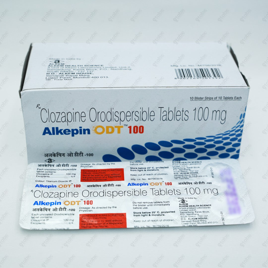 Alkepin ODT 100 Tablets 10's