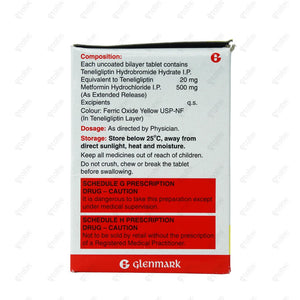Ziten M 20/500mg Tablet 15's