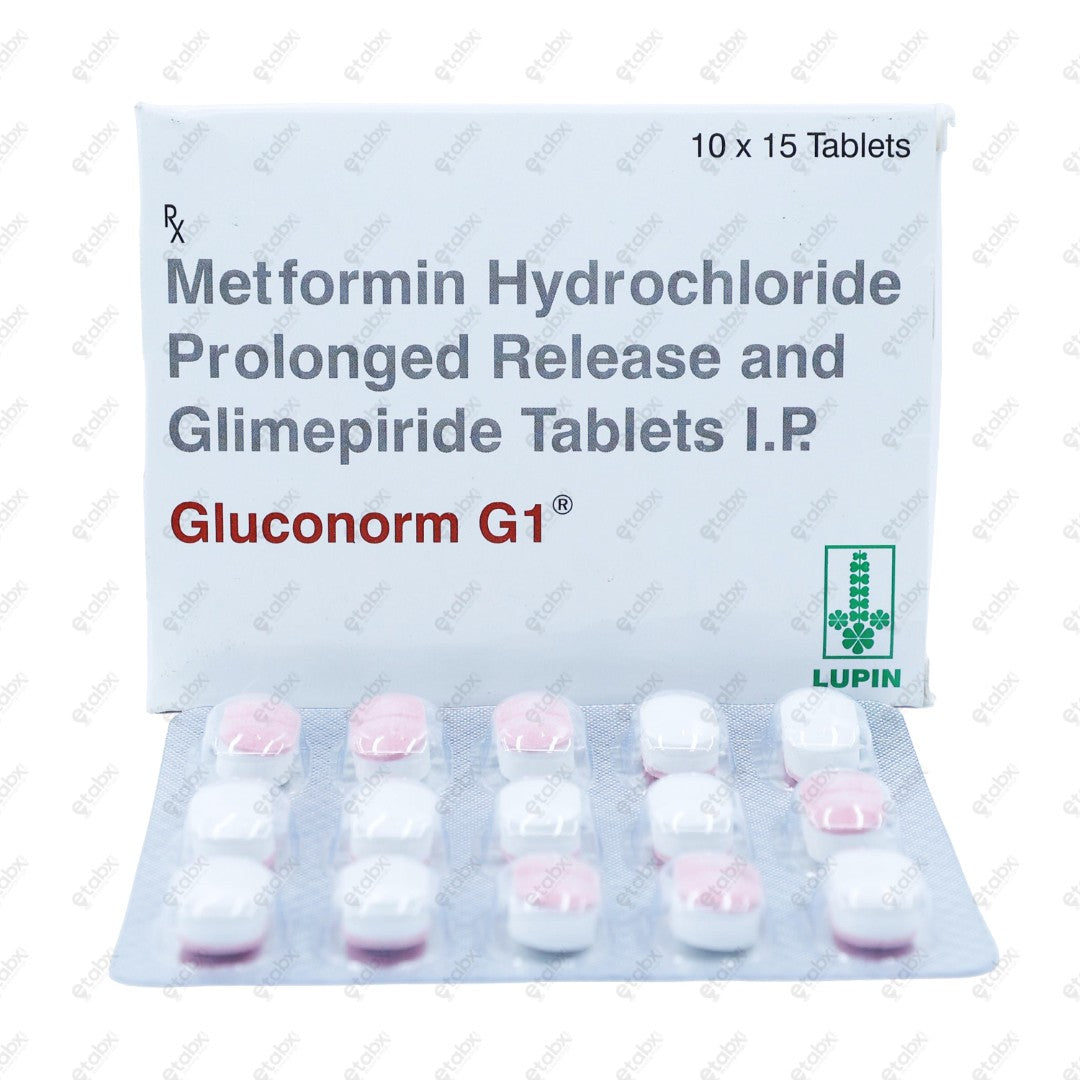 Gluconorm G1 Tablet 15's