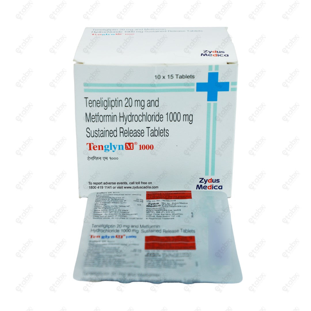 Tenglyn M 1000 Tablets 15's
