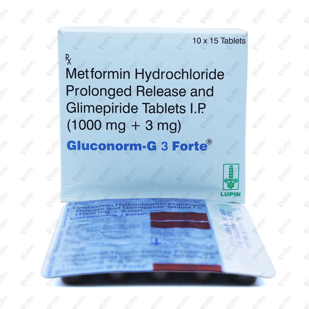 Gluconorm G3 Forte Tablet 15's