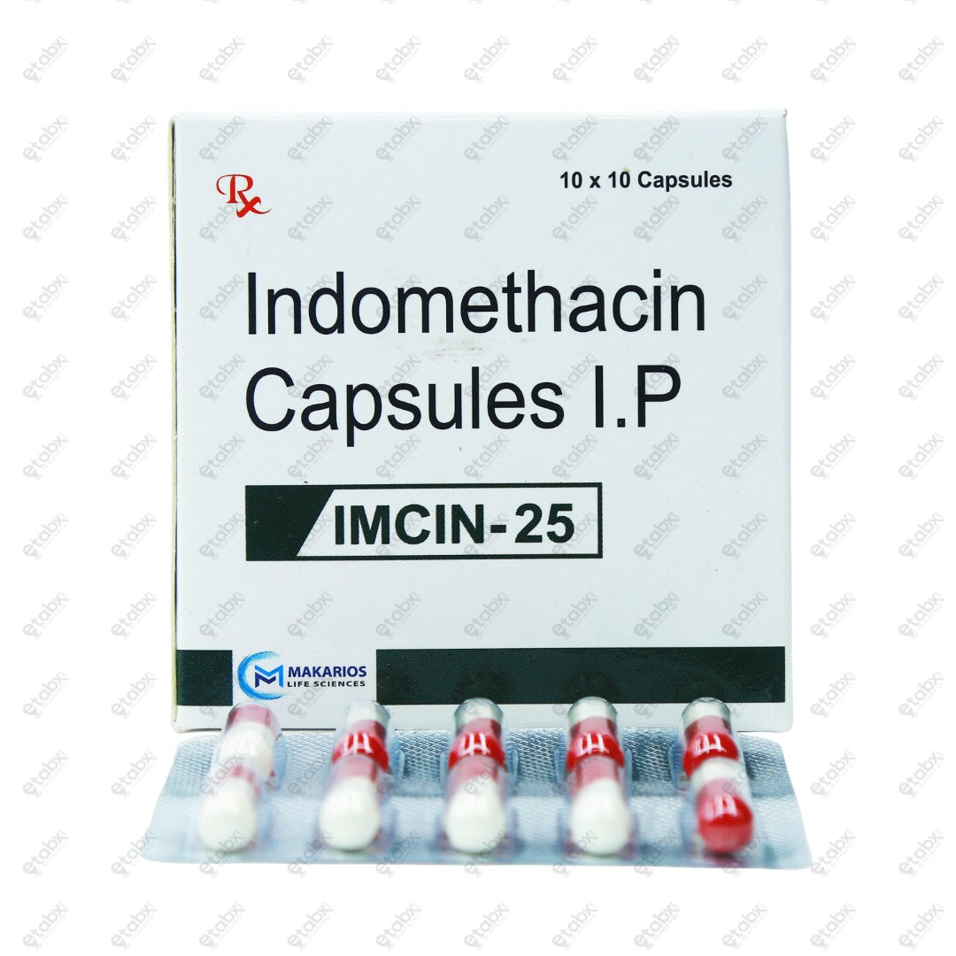 Imcin 25mg Capsule 10's