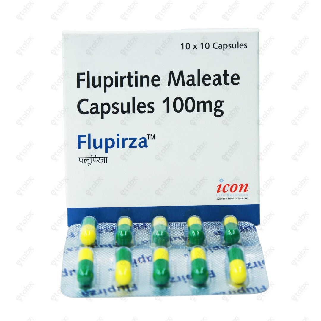Flupirza 100mg Capsule 10's