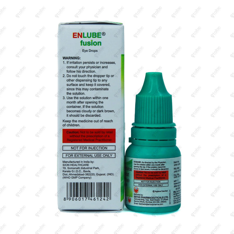 Enlube Fusion Eye Drops 10ml