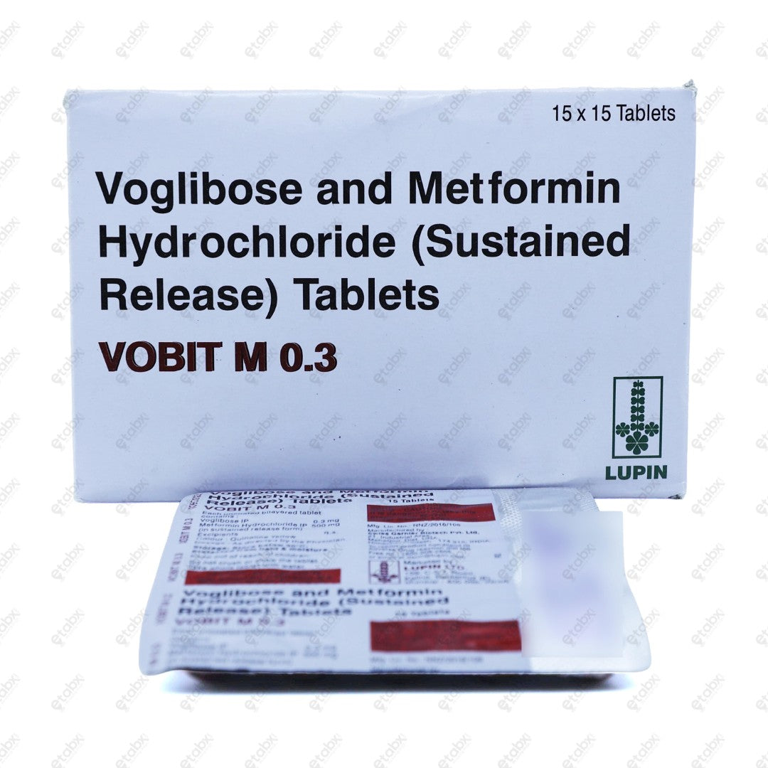 Vobit M 0.3mg Tablets 15'S