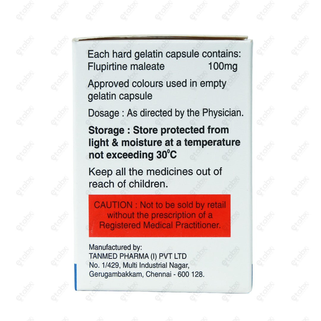 Flupirza 100mg Capsule 10's