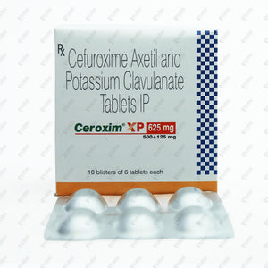Ceroxim XP 625mg Tablet 6's