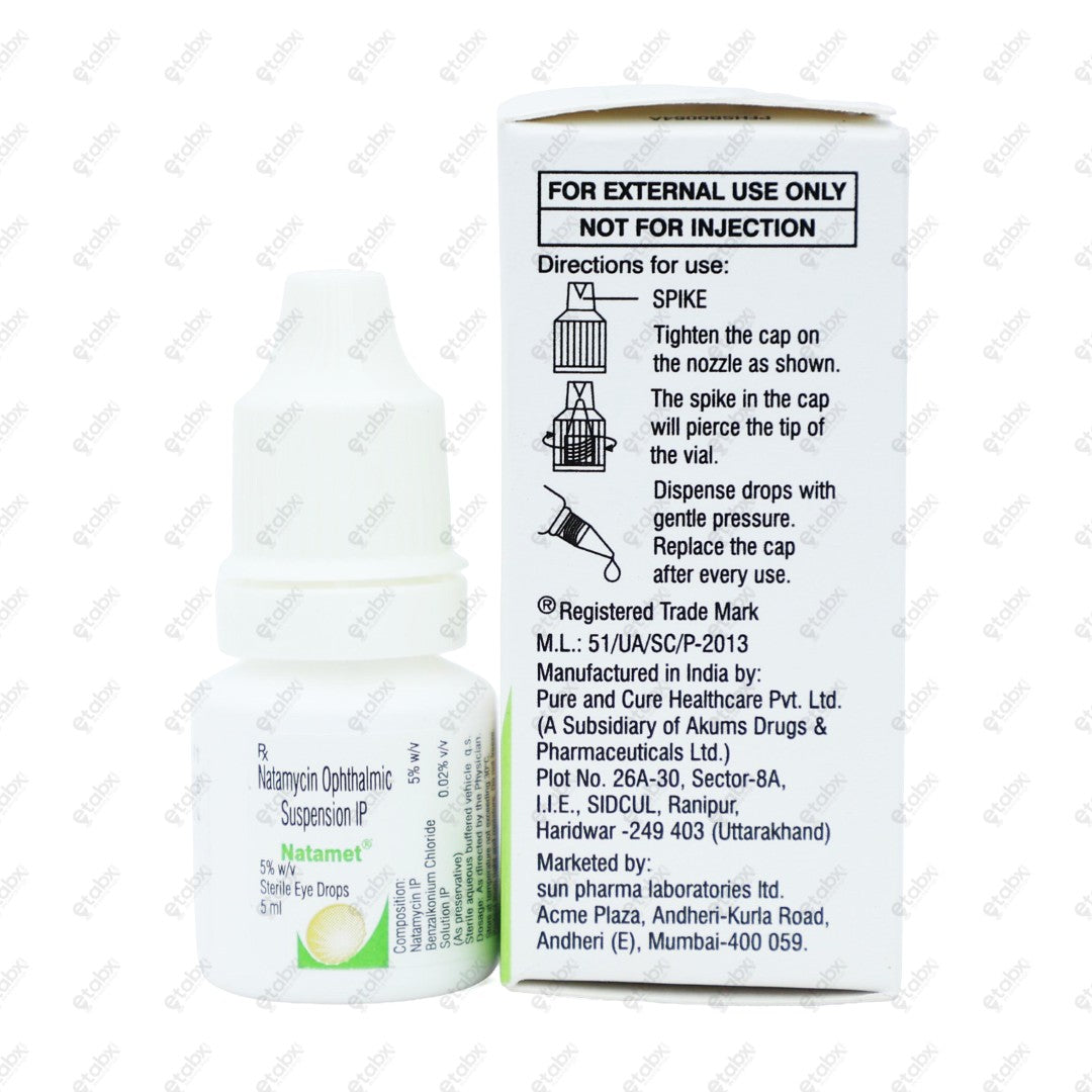 Natamet 5% Eye Drops 5ml