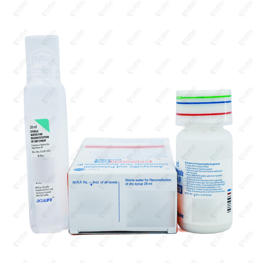 Novamox CV Dry 228.5mg Syrup 30ml