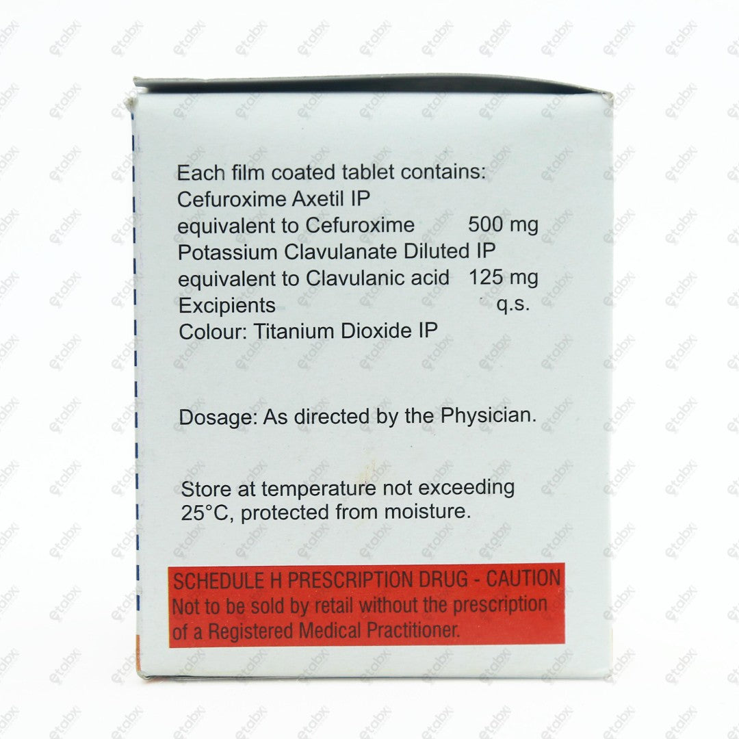 Ceroxim XP 625mg Tablet 6's