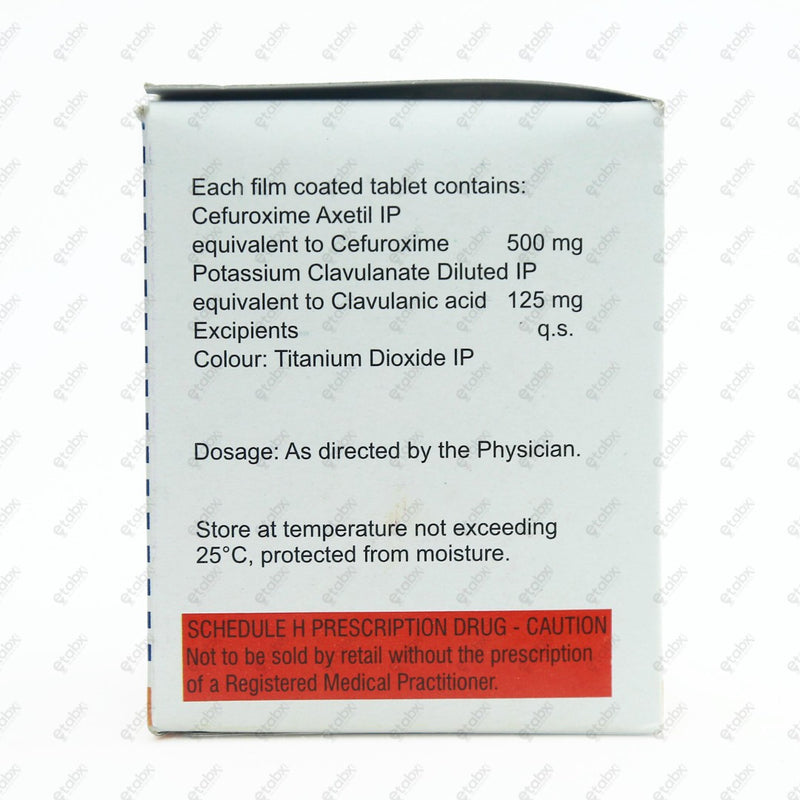 Ceroxim XP 625mg Tablet 6's