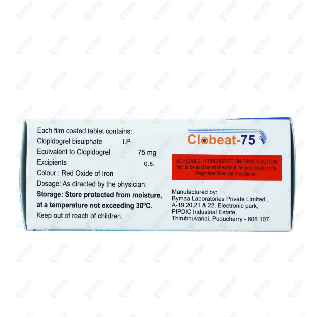 Clobeat 75mg Tablet 10's