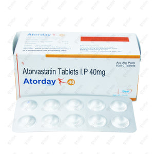 ATORDAY 40mg Tablet 10's