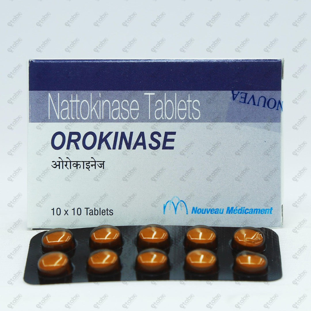 Orokinase Tablet 10's