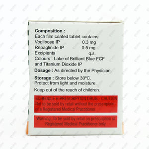 Volix R 0.3/0.5mg Tablet 10s