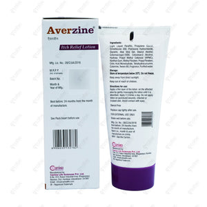 AVERZINE Lotion 75ML Nutrient-Rich Skin Care