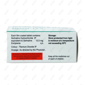 ELESERT 12.5mg Tablets 10's (Sertraline)