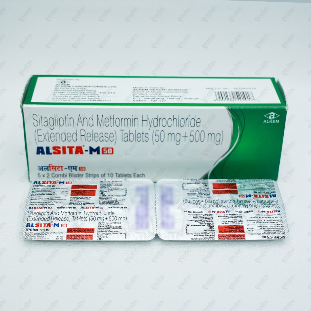 Alsita M 50mg Tablet 10's